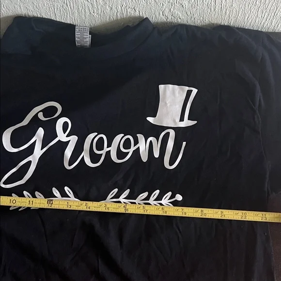 # 0843+ Men Black Groom Shirt - Picture 3 of 8